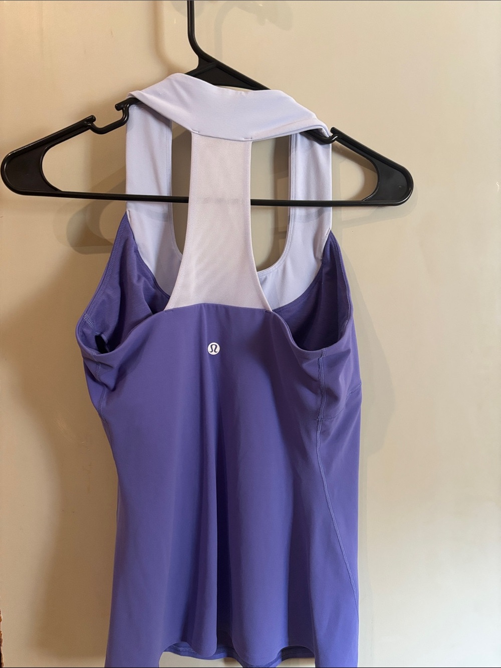 lululemon athletica Two-Tone Purple Racerback Tank
